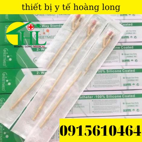 DÂY THÔNG TIỂU 2 NHÁNH FOLEY GREETMED 12Fr, 14Fr, 16Fr, 18Fr, 20Fr, 22Fr