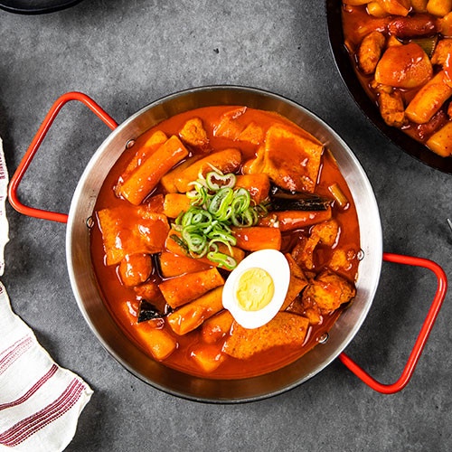 Bánh gạo tokbokki Hàn Quốc gói 500g