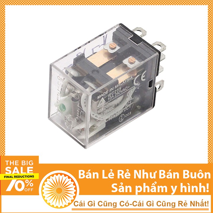 Công Tắc Điện Tử Relay Omron 24V 8P 5A