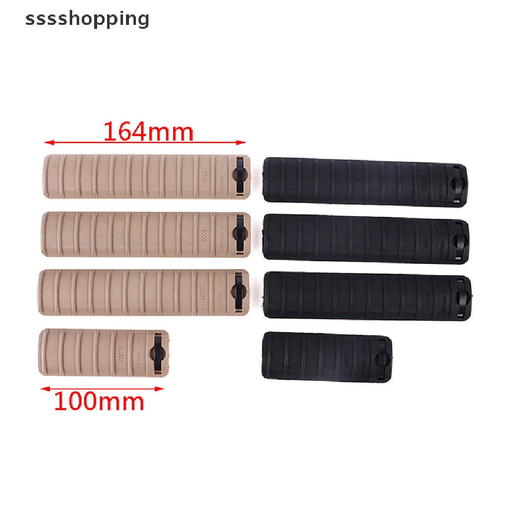 Set 4 Vỏ Bọc Thanh Trượt Tay Lái KAC 20mm Cho Picatinny Weaver
