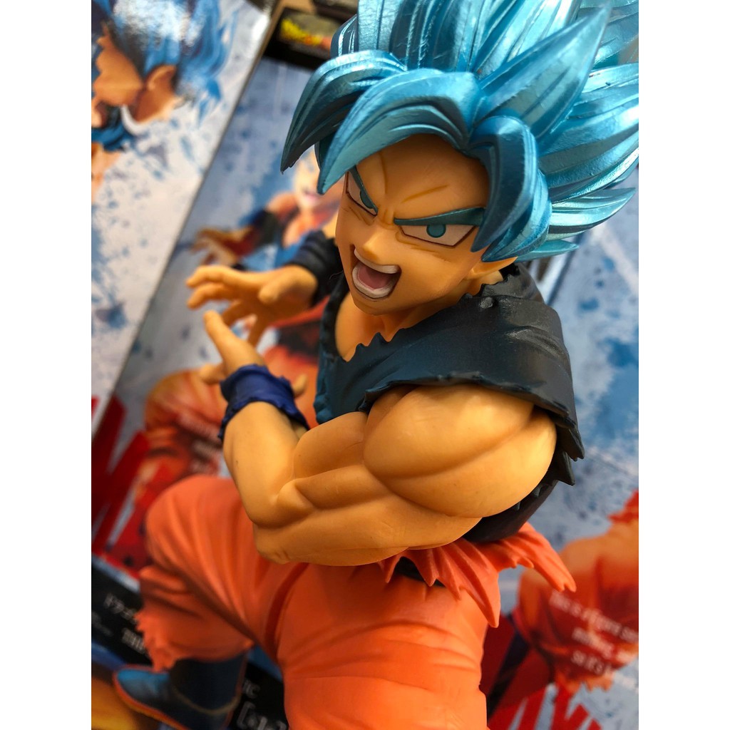 Mô hình Dragonball chính hãng - Goku blue - Maximatic 2