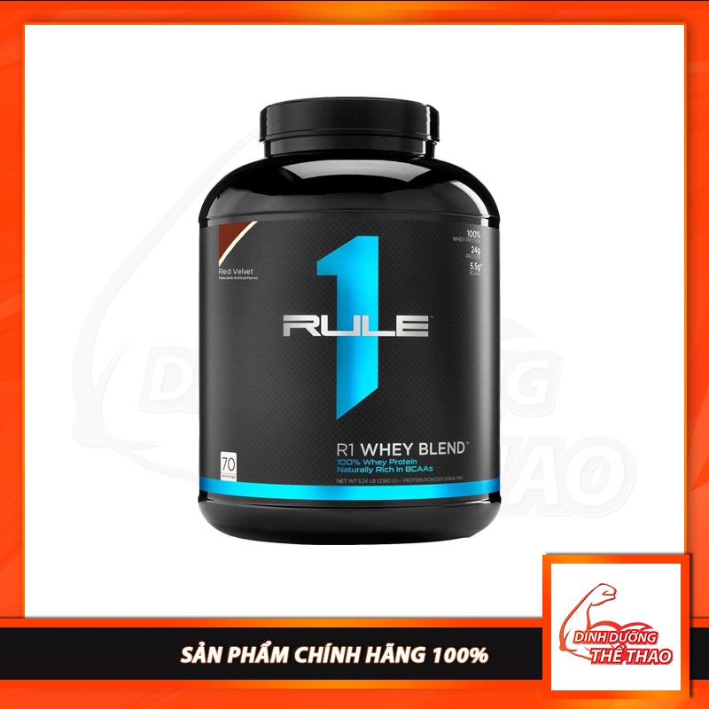Sữa Tăng Cơ Siêu Khủng Rule 1 Blend - 5lbs 2 4kg - Chính Hãng 100%