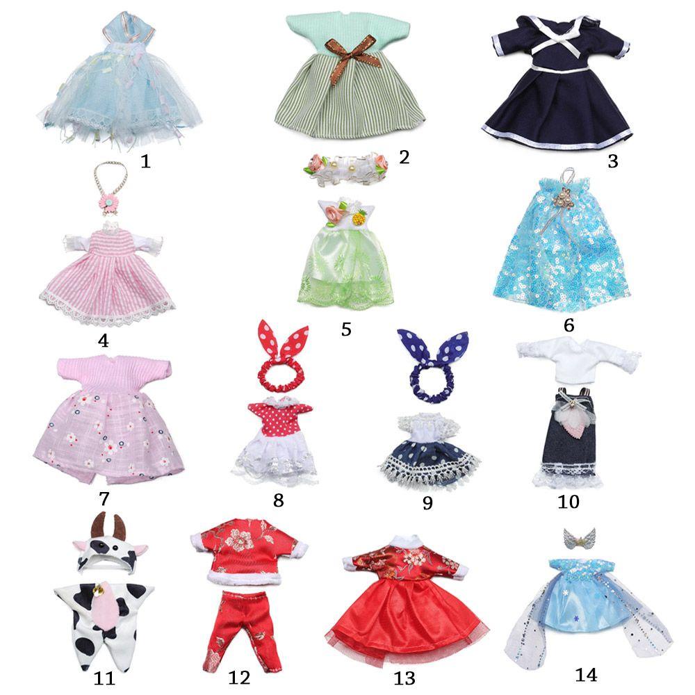 NIUYOU Đầm Đồ Chơi Búp Bê 16~17cm Tỉ Lệ 1 / 8