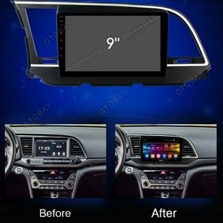 Màn hình android 9 inch huyndai elantra