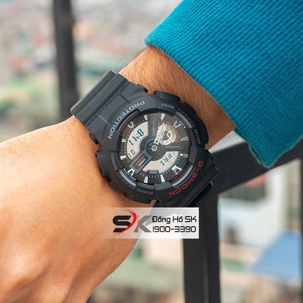 Đồng Hồ Nam CASIO G-Shock Chính Hãng Anh Khuê GA-110-1ADR