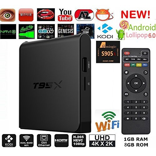 Xả hàng Android Box T95X - Biến tivi thường thành Smart Tivi loại pro