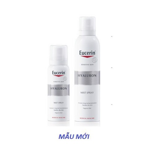 [CHÍNH HÃNG] Xịt khoáng dưỡng ẩm Eucerin Hyaluron Mist Spray 150ML