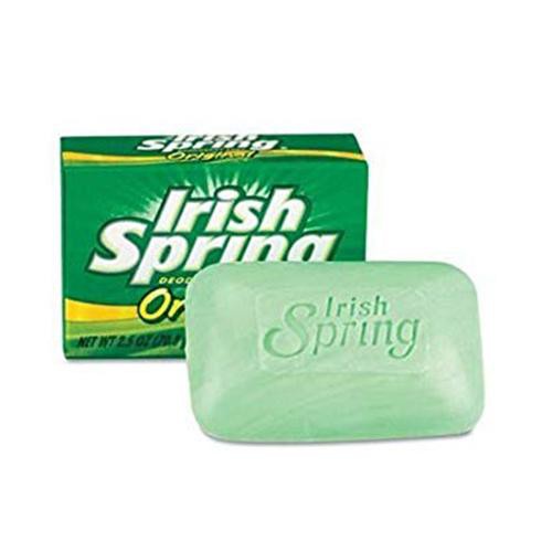 Xà bông cục diệt khuẩn Irish Spring Original 106g - Mỹ (Xanh lá)