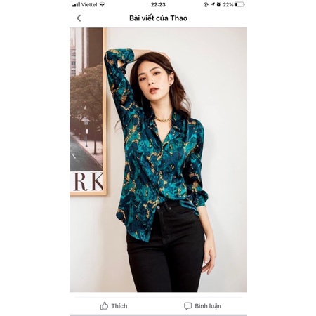 áo sơ mi lụa