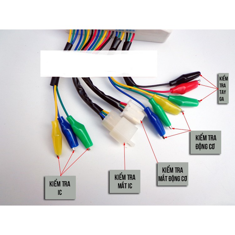 Máy báo lỗi xe điện - Test nhanh đọc lỗi - báo lỗi ic