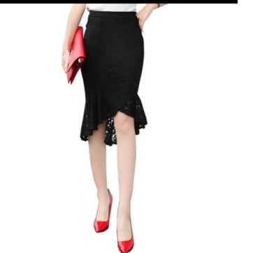 [Rẻ vô địch] Chân váy đuôi cá phối ren chéo vạt ĐỘC Và LẠ | BigBuy360 - bigbuy360.vn