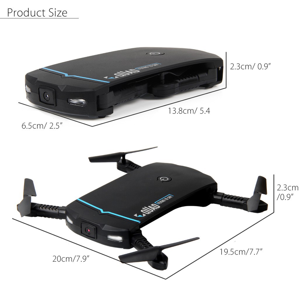 Maáy Bay Quadcopter X-102 Mini Hd Wifi Fpv