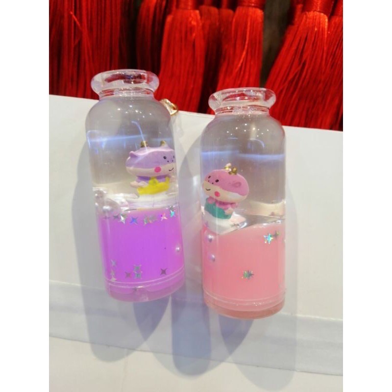 Móc khoá nước các mẫu trà sữa ... cute