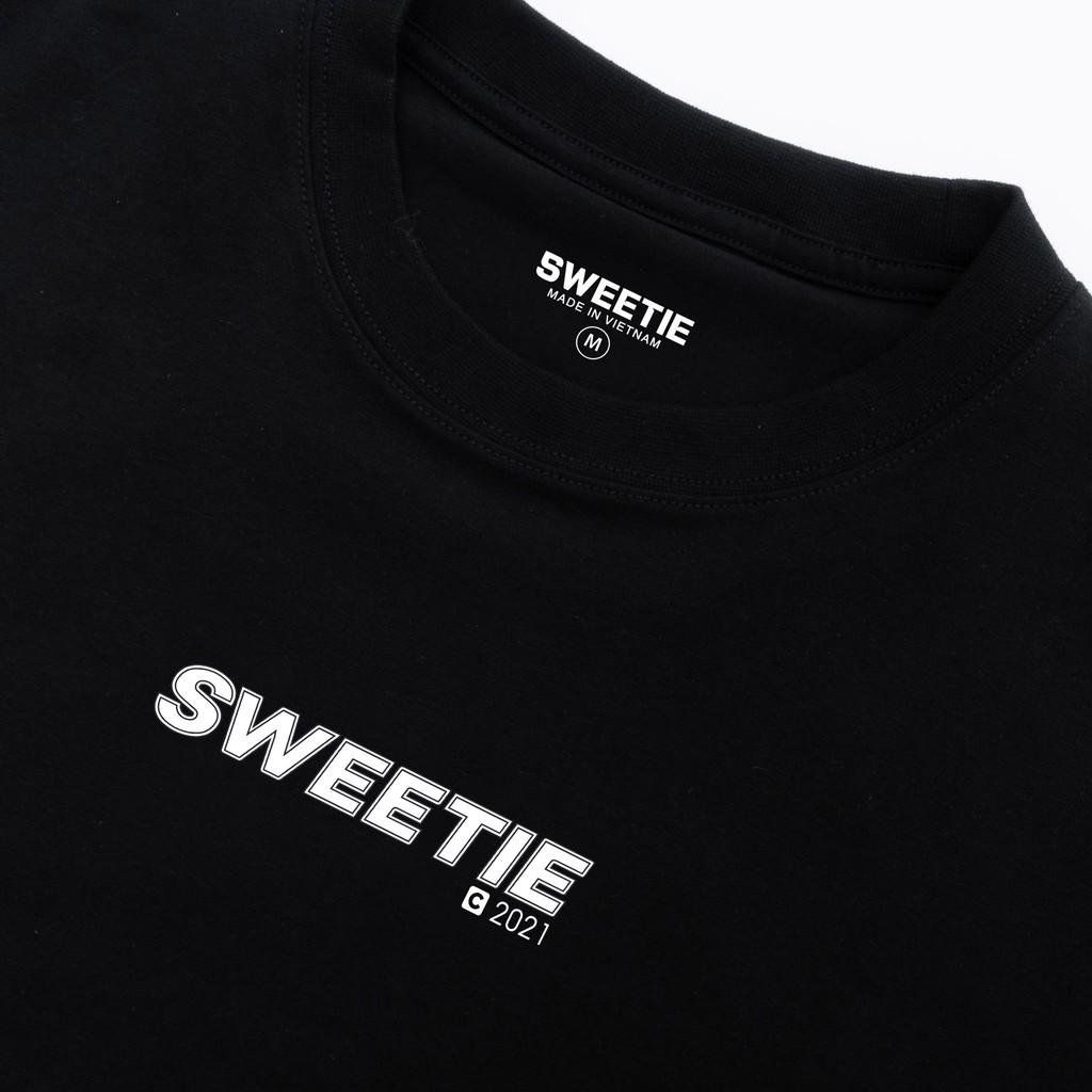 Áo thun SWEETIE BASIC Tee - Black - Unisex