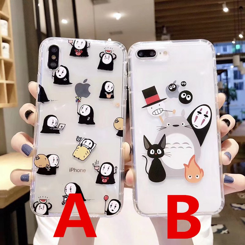 Ốp lưng TPU nhựa trong in hoạt hình đáng yêu cho iPhone11 11ProMax X XR XS max 6 6S 7 8Plus | BigBuy360 - bigbuy360.vn