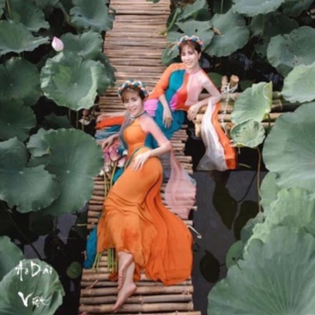 Áo tứ thân chụp sen - Hàng thiết kế độc quyền - chuẩn ảnh sản phẩm - chất liệu đẹp