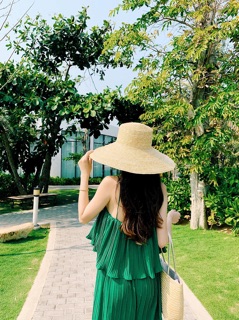 Jumsuit ống rộng 2 dây