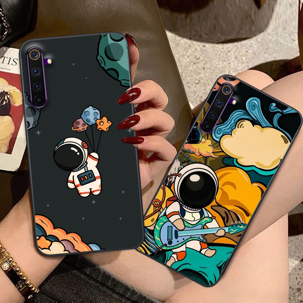 Ốp lưng Realme 6 / Realme 6 Pro vũ trụ phi hành gia cực hot siêu cute-rẻ-bền