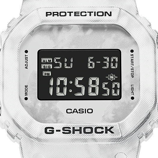 Đồng Hồ Casio Nam Dây Nhựa GSHOCK DW-5600GC-7DR Chính Hãng