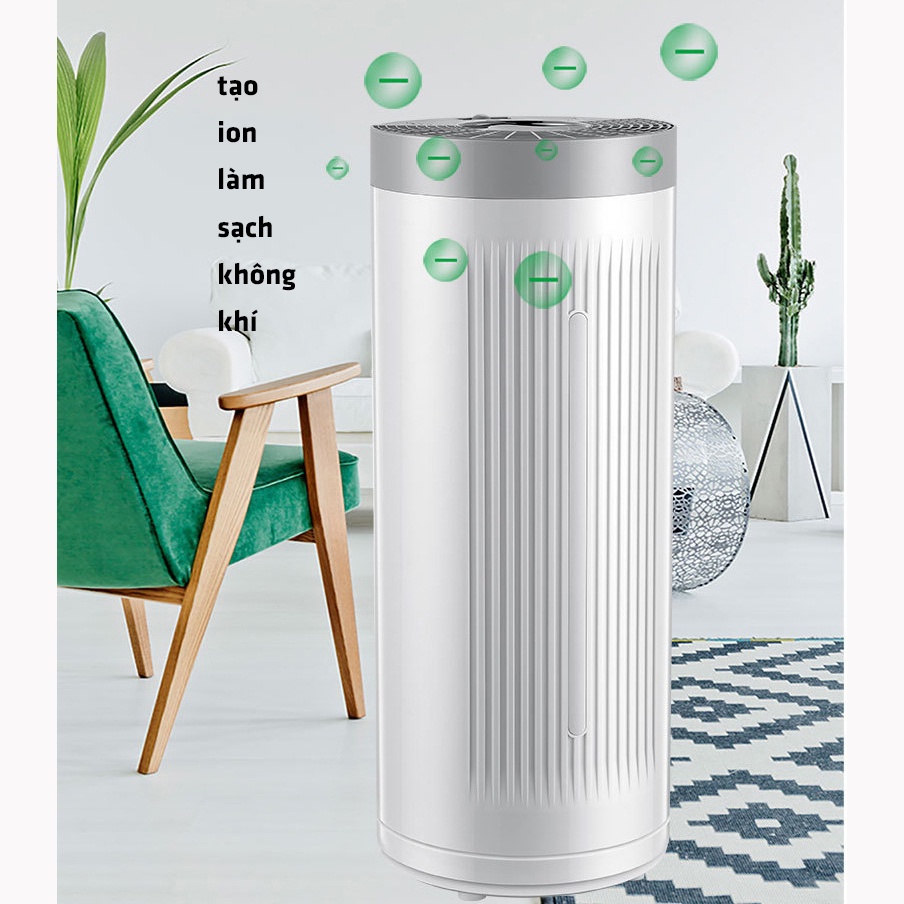 Máy lọc không khí Vie-Clean cho không gian 35-50m2 tích hợp phun sương tạo ẩm