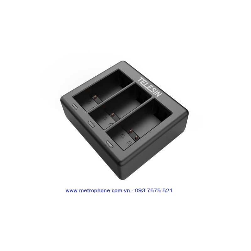 dock sạc pin gopro 9 / gopro 10 / gopro 11 / gopro 12 telesin