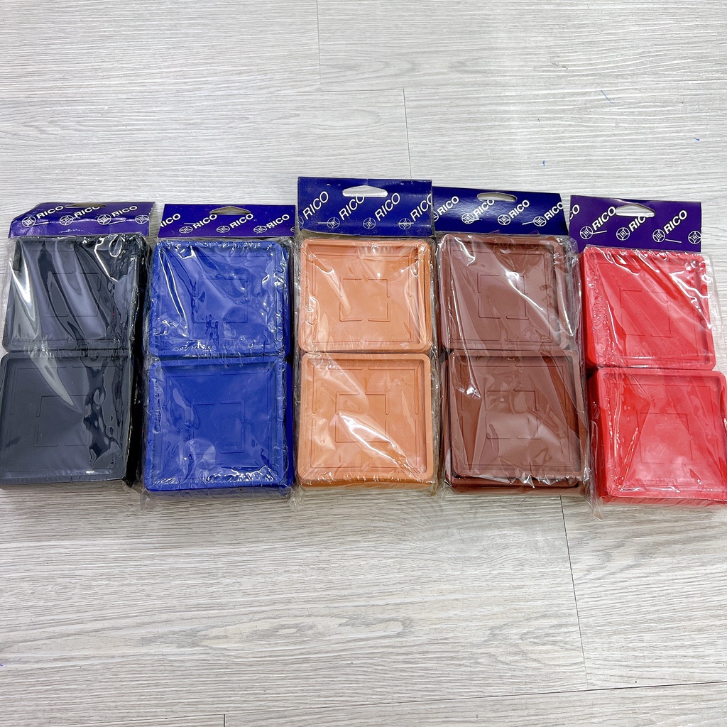 Đế Lót Ly Vuông Nhựa Dẻo RICO Cao Cấp 9cm tiện lợi