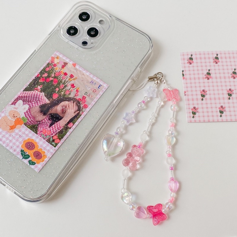 GLITTER CASE // ốp nhũ bạc lấp lánh