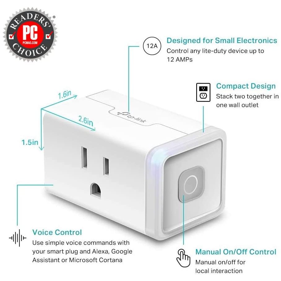 Ổ cắm thông minh wifi TP-Link HS103 ( Kasa Smart WiFi Plug Mini HS103 )