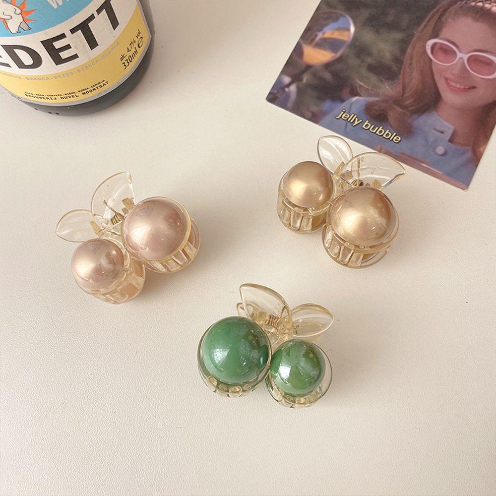 Kẹp Tóc Hình Cá Mập / Cherry Dễ Thương Phong Cách Retro Cho Nữ