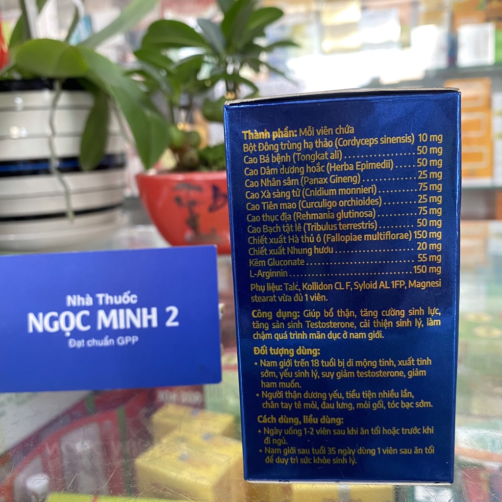 ✅ [Chính Hãng] MelyGra cố thận, sáp tinh. Tăng cường sinh lực