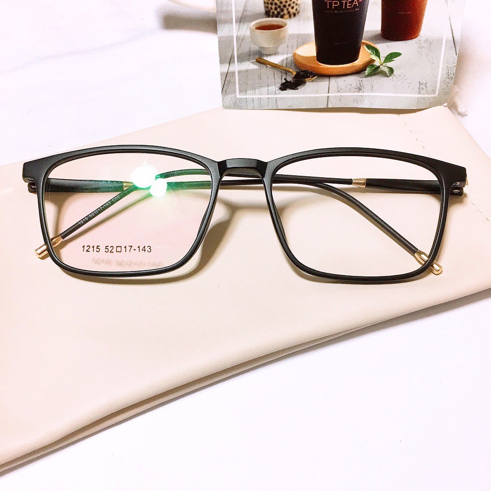 [Mã SKAMCLU7 giảm 10% cho đơn từ 0Đ] Gọng kính vuông 1215 kèm cắt mắt cận viễn loạn | BigBuy360 - bigbuy360.vn