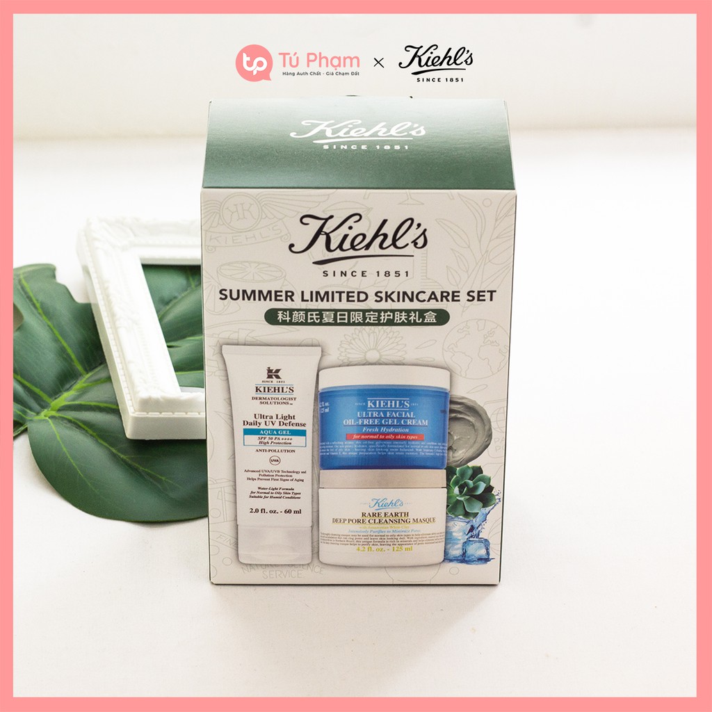 Bộ Sản Phẩm 3 Món Kiehl's Summer Limited Skincare Set