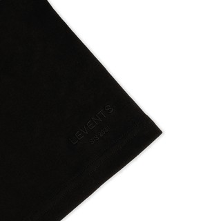 Áo Thun Levents XL Logo Black/ White Tee 100% Cotton Unisex T-shirt Oversized