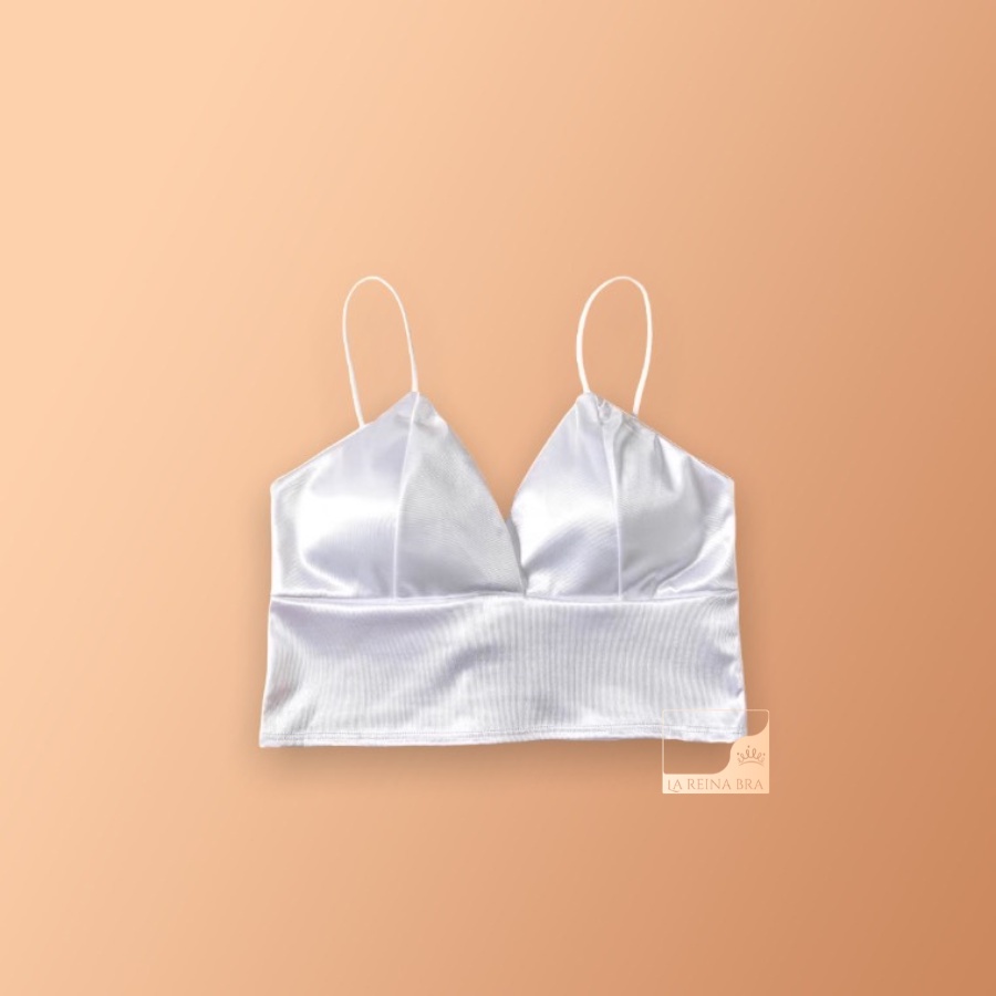 ÁO bralette lụa satin bản to LA REINA BRA - LRAB027 thiết kế cùng 8 móc cài chắc chắn, phong cách quyến rũ gợi cảm