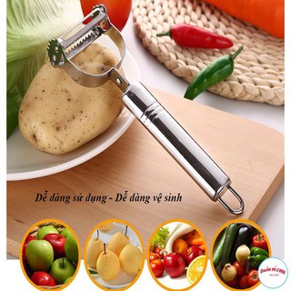 Nạo Rau Củ Quả 2IN1 Bằng Inox Không Gỉ