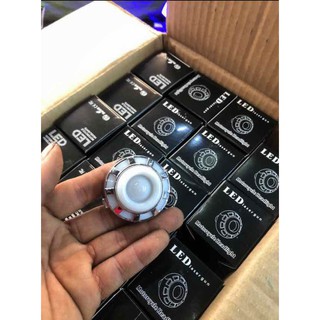 Đèn led bi cầu chớp đuôi xe