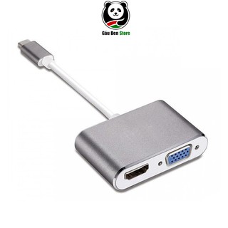 Cáp Chuyển Đổi USB Type C Sang HDMI Và VGA