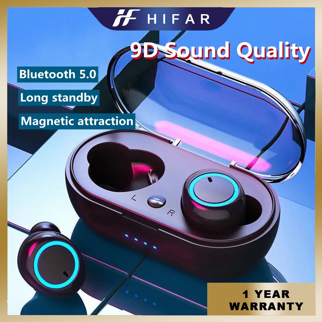 Tai nghe bluetooth không dây mini chống thấm nước và mồ hôi kèm phụ kiện tiện dụng