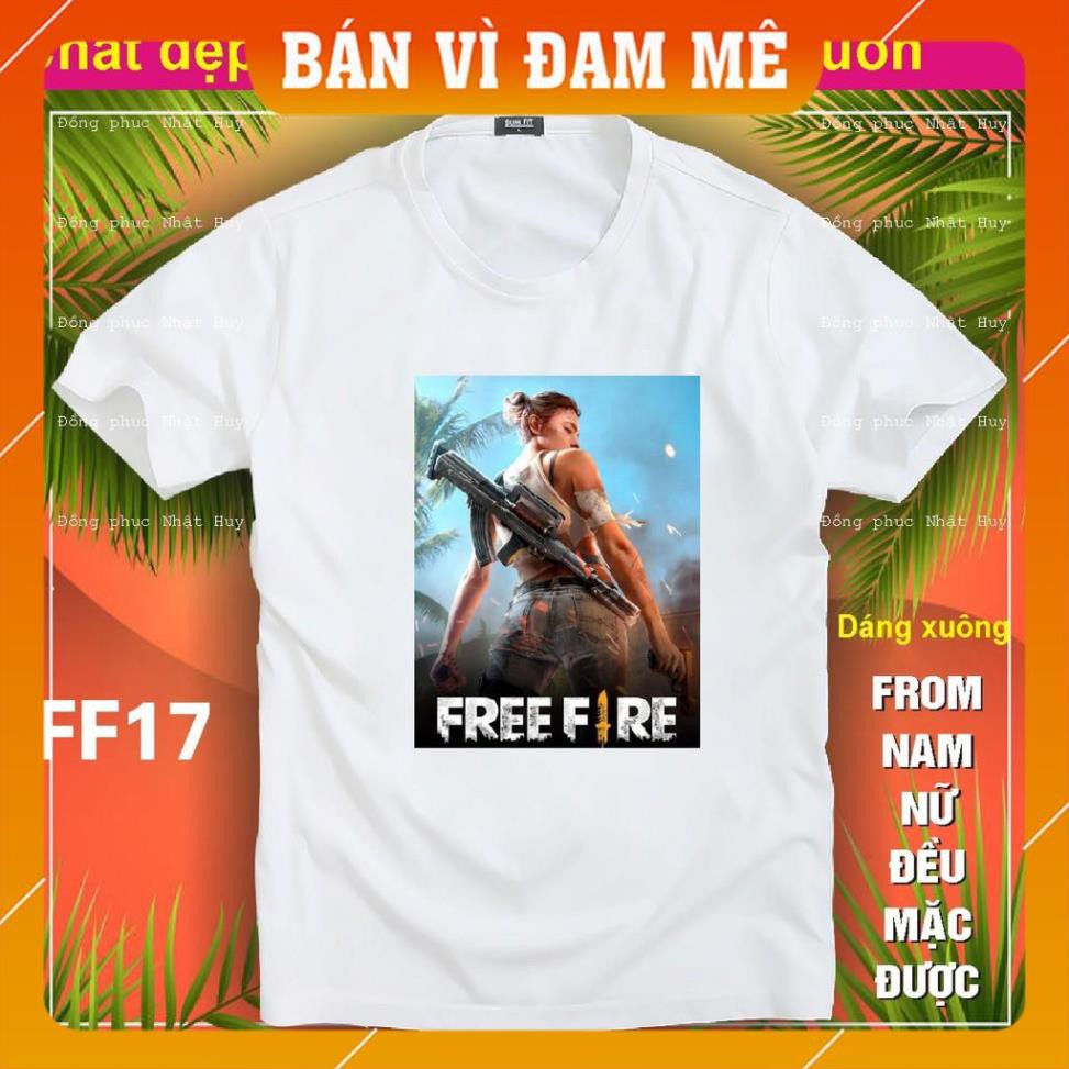 [Mặc Là SANG]  áo thun game Free Fire FF16 ,phông bao đổi trả, chất đẹp