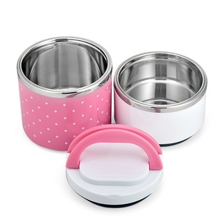 Hộp Đựng Thức Ăn Giữ Nhiệt 2 Tầng Lunch Box 930ml