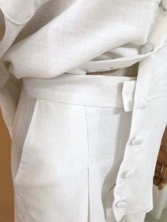 ÁO VEST BLAZER LINEN