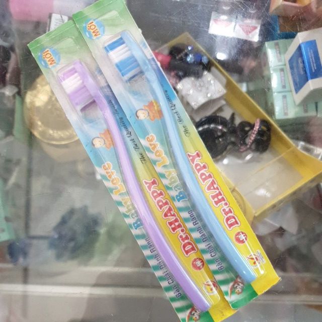 Combo 100 cây bàn chải đánh răng em bé Dr.Happy