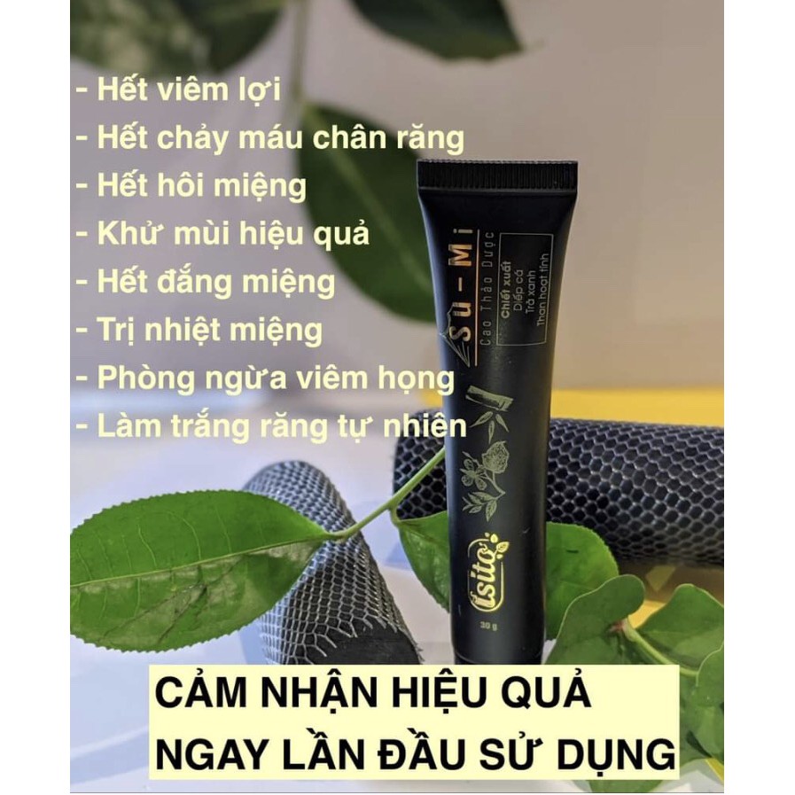 &lt;hàng chính hãng&gt; Cao Thảo Dược SUMI_ISITO, chăm sóc răng miệng, Hôi Miệng 30-100gr