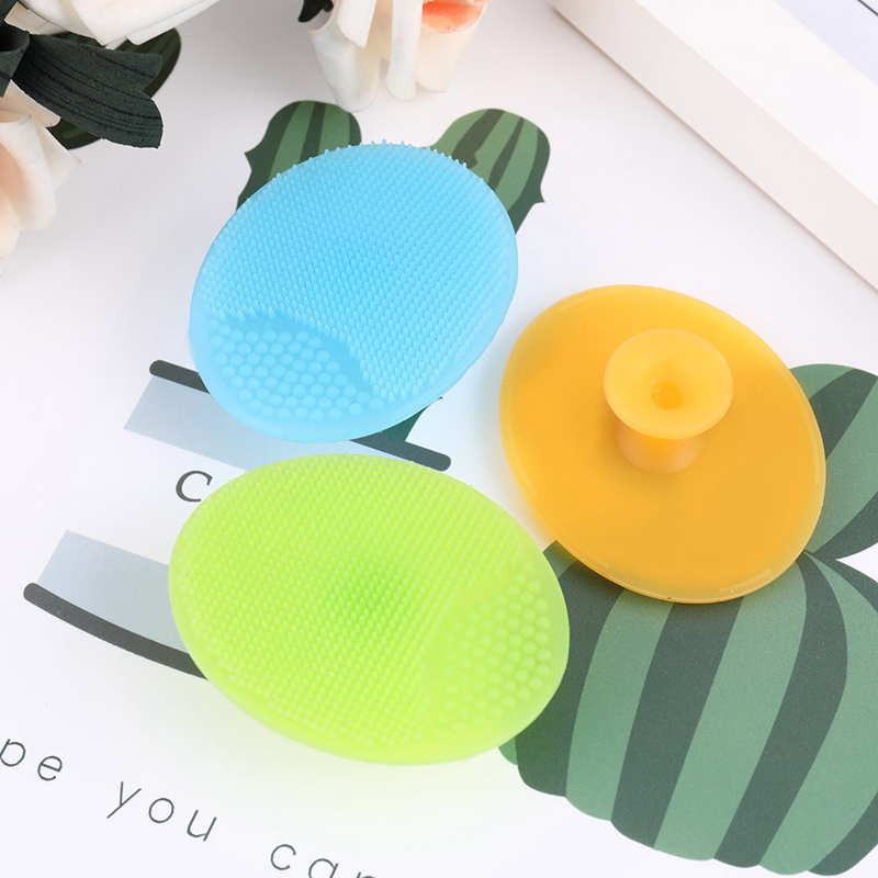 Bàn Chải Gội Đầu Bằng Silicone Mềm Đa Năng Cho Bé