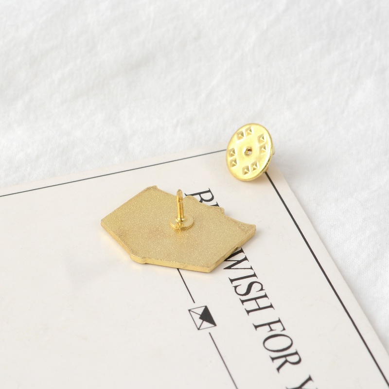 Ghim cài QIHE JEWELRY phong cách người yêu sách gắn ba lô/quần áo làm quà cho bạn bè