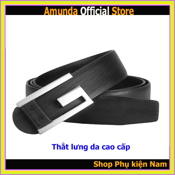 Thắt lưng nam đẹp -Da bò cao cấp-Dây nịt da