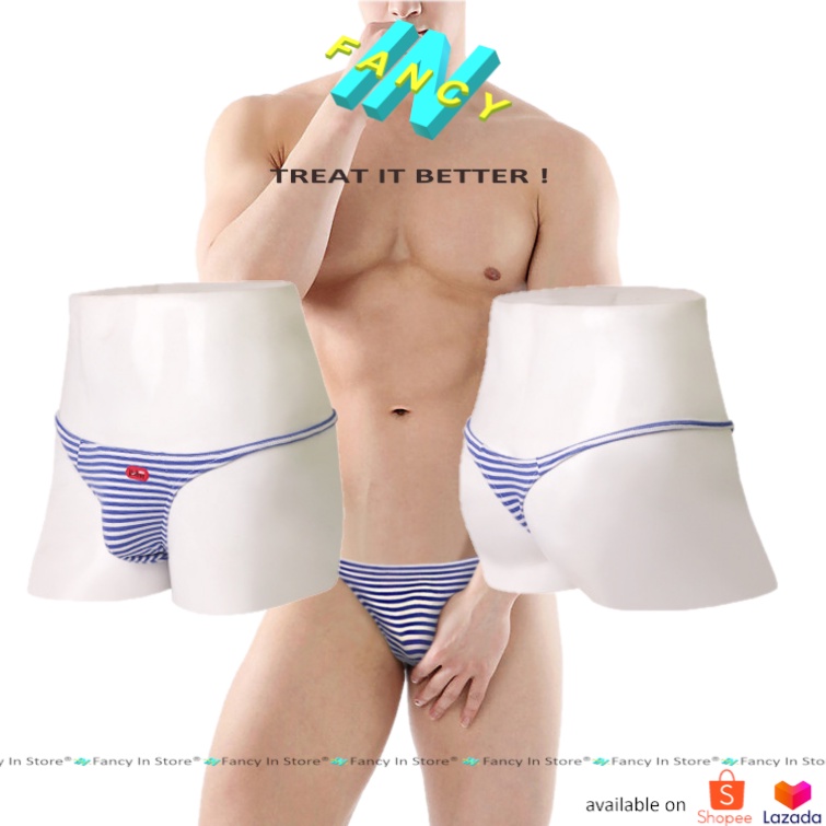Quần Lót Nam Lọt khe Cotton Mịn Mát Gợi Cảm, Sịp Lọt Khe Nam sexy Fancy In -  th004