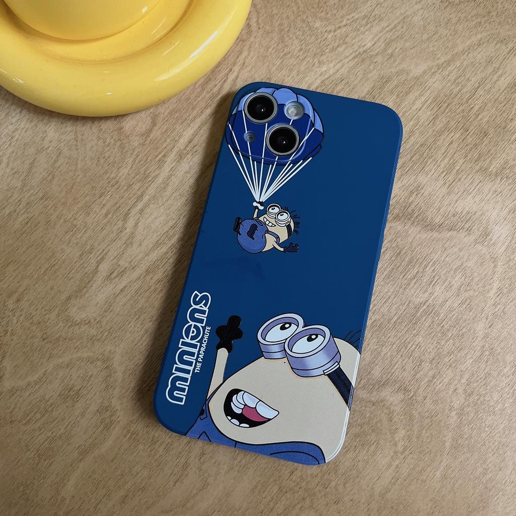 Ốp Điện Thoại In Hình Minions Cho IPhone 13Promax 12 11 7Plus X Xs Max XR 8 7