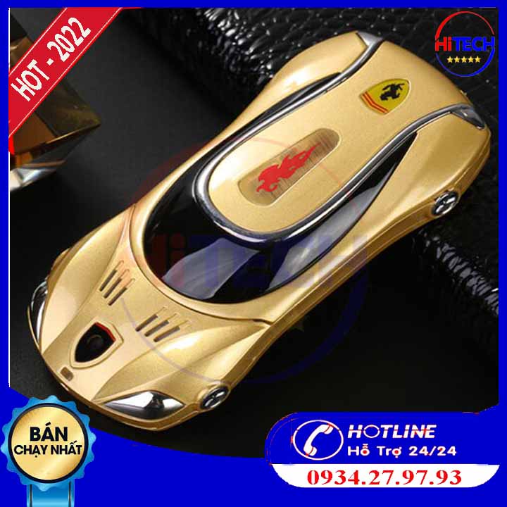 Điện thoại độc hình xe hơi ferari f911 2 sim siêu ngộ nghỉnh kèm phụ kiện-Bảo hành 12 tháng