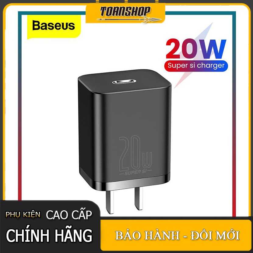 Củ sạc nhanh Iphone 12 20W Baseus Super Si Quick Charger